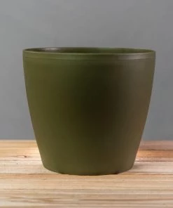 Garden Goods Direct Crescent Eva Round Resin Planter All Planters & Pottery