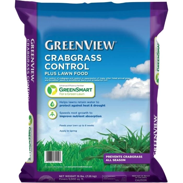 Garden Goods Direct GreenView Crabgrass Control Plus Lawn Food Lawn Care 1 Garden Goods Direct GreenView Crabgrass Control Plus Lawn Food Lawn Care