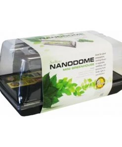 Garden Goods Direct SunBlaster NanoDome Mini Greenhouse Houseplant Care