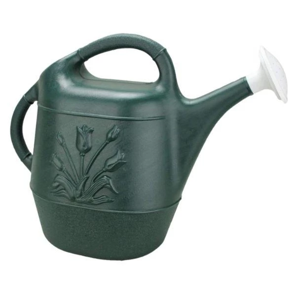 Garden Goods Direct 2 Gallon Green Classic Watering Can 1 Garden Goods Direct 2 Gallon Green Classic Watering Can