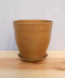 Garden Goods Direct All Planters & Pottery EcoForms Nova Rice Hull Pot