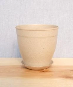 Garden Goods Direct All Planters & Pottery EcoForms Nova Rice Hull Pot