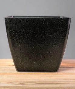 Garden Goods Direct EcoForms Quadra Square Rice Hull Pot All Planters & Pottery