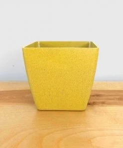 Garden Goods Direct EcoForms Quadra Square Rice Hull Pot All Planters & Pottery
