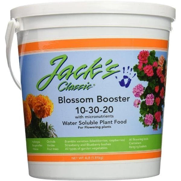 Garden Goods Direct Jack's Classic Blossom Booster Houseplant Care 1 Garden Goods Direct Jack's Classic Blossom Booster Houseplant Care