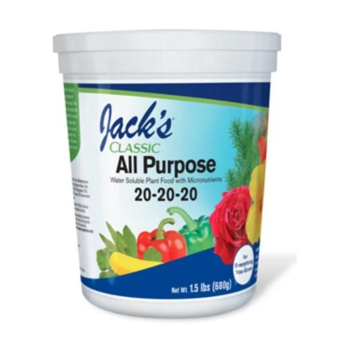 Garden Goods Direct Jack's Classic All Purpose Fertilizer Houseplant Care 4 Garden Goods Direct Jack's Classic All Purpose Fertilizer Houseplant Care