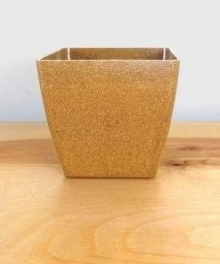 Garden Goods Direct EcoForms Quadra Square Rice Hull Pot All Planters & Pottery