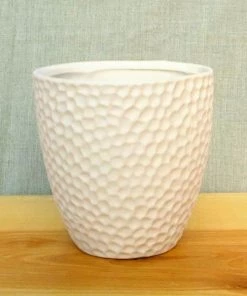 Garden Goods Direct Mia' Dimpled Ceramic Pot All Planters & Pottery